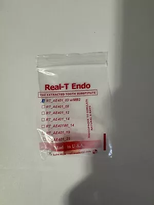 Acadental #3 With MB2 Real-T Endo - Extracted Tooth Substitute • $35