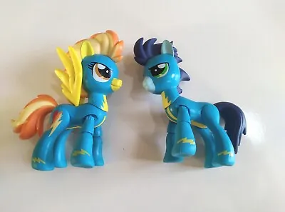 My Little Pony Guardians Of Harmony Spitfire & Soarin Poseable Figure Toys Pony • £6.99