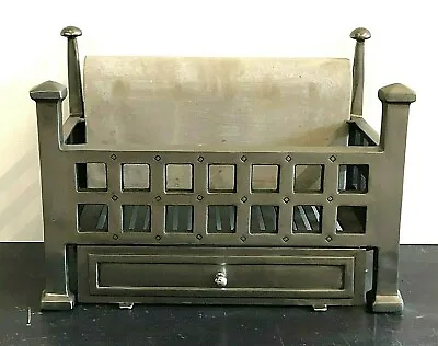 Polished Cast Iron Fire Grate / Fire Basket • £159