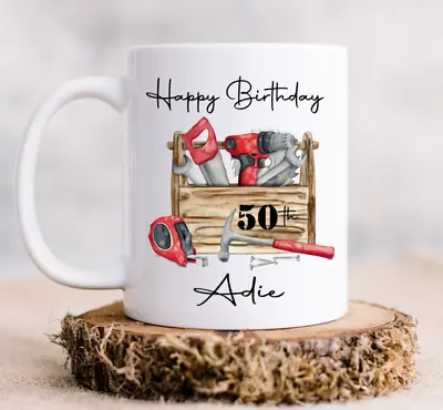 £10.25 • Buy Personalised Birthday 18th 21st 40th 50th 60th 70th Mug Cup Gift Present DIY 
