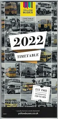 £6.99 • Buy Bournemouth Yellow Buses Summer 2022 Timetable