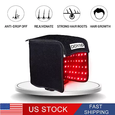 224 LEDs 880nm Infrared Therapy Helmet For Hair Loss Regrowth Red Light Device • $161.91