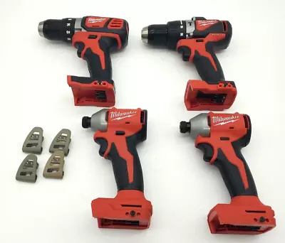 Milwaukee M18-Set Of (2) Impacts-(1) Hammer Drill & (1) Drill Driver    #41 • $102.50