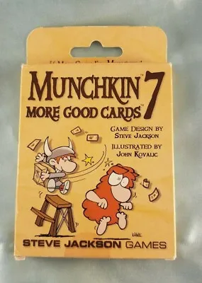 Munchkin 7 More Good Cards 1st Edition • $79