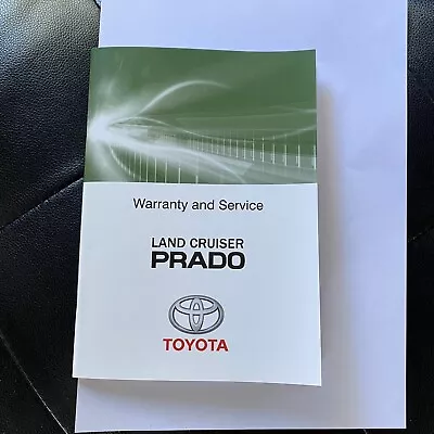 New Blank Toyota Land Cruiser Prado Service Log Book • $78