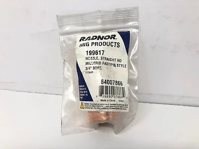 Radnor 64007866 .030 - 1/16  0.75  Bore Miller Roughneck/C-Series Style Nozzle • $19.20