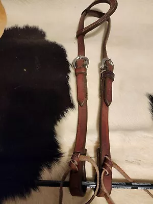 Vintage Cowboy Tack Headstall Dennis Moreland Original • $120