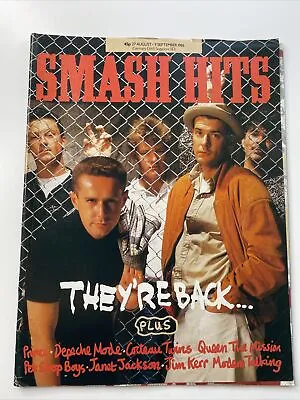 Frankie Goes To Hollywood : Smash Hits Magazine -1986 - The Cocteau Twins Poster • £15.99