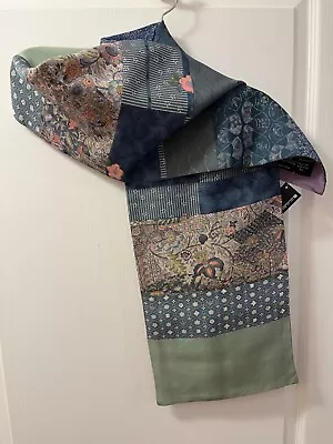 Silk Kimono Fabric Scarf  58 X 10  New W Tags Metropolitan Museum Of Art • $65