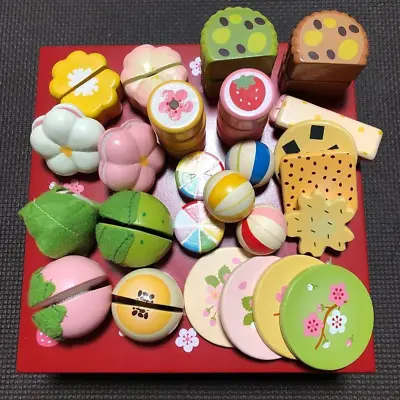 Mother Garden Toy Play House Wild Strawberry Sweet Japanese Sweets Set Used • $166
