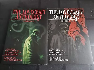 The Lovecraft Anthology Vol.1-2 Dan Lockwood PB Graphic Novels 2017-2018 - S77 • £12