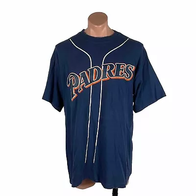 Vintage MLB San Diego Padres #21 Baseball Stadium Giveaway T-shirt Jersey • $30