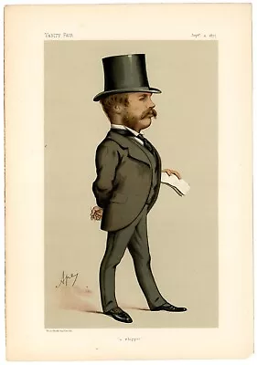 Original Vanity Fair Print Of Mr. William Hart Dyke MP • £9.99