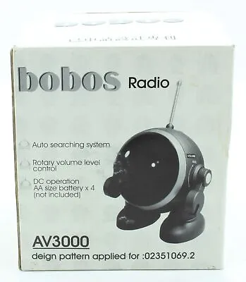 Bobos Robot Radio AV3000 • $24.99