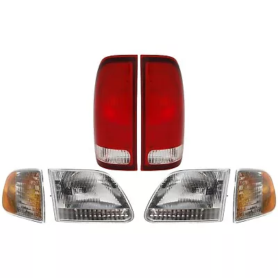 Headlight Driving Head Light Headlamp  Driver & Passenger Side For F150 Truck • $126.82