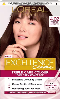 L'Oréal Paris Excellence Crème Permanent Hair Dye Radiant At-Home Hair Colour W • £13.33