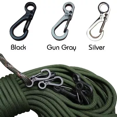 10Pcs/lot Mini Carabiner Keychain Gadgets EDC Survival Equipment Snap  • $12.82