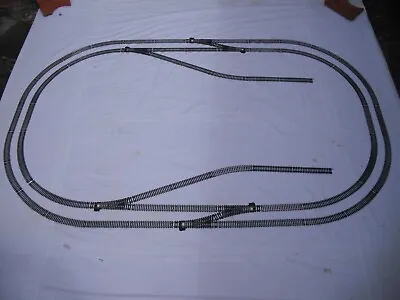 Hornby OO Gauge Model Railway 2 Loop Steel Track Layout With 6 Points + Sidings • £29.99