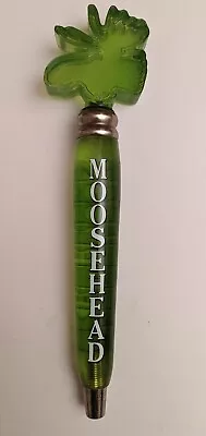 Moosehead Acrylic Green Beer Handle Tap Canadian Lager Excellent Condition • $72.50