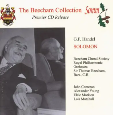 George Frideric Handel G.F. Handel: Solomon (CD) Album (US IMPORT) • £34.07