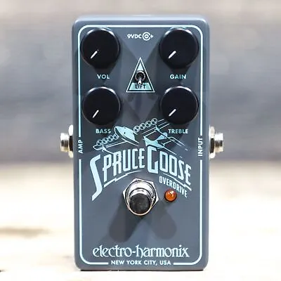 Electro-Harmonix Spruce Goose Bluesbreaker-Style Analog Overdrive Effect Pedal • $129