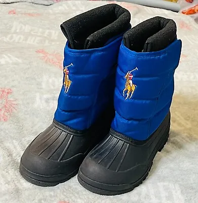 Polo Ralph Lauren Kids Snow Boots * Size EUR 33 / UK 2 • £22.99