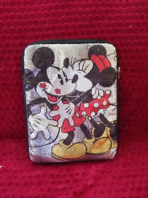 Disney Parks Sequin IPad Padded Tablet Case - Minnie Kissing Mickey  • $10.95