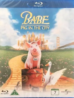 Babe Pig In The City Blu-ray Dvd New Sealed Nordic Import With English Audio  • £4