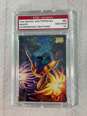 Namor  1994 Marvel Masterpieces Hilderbrant Edition Emc Graded 10 Card • $6.95