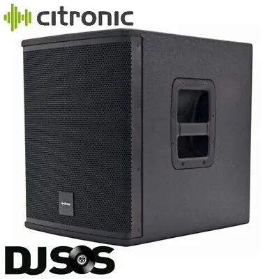 Citronic CASA Active 12  Subwoofer Bass Bin Cabinet Speaker 1400W DJ Disco • £258