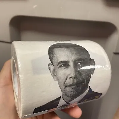 Barack Obama Novelty Toilet Paper President Practical Joke Humor Funny Prank • $5.55