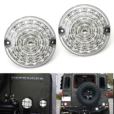 (2) 95mm NAS Style Clear Lens Full LED Upgrade Kit For Land Rover Defender LD • $28.79