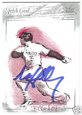 Matt Holliday 2008 Topps Sketch 1/1 Auto Signed Card • $75