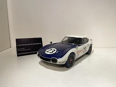 Autoart 1:18 Toyota 2000 Gt Scca 1968 #23 86815  Pop Up Headlights  Very Rare • £249.99