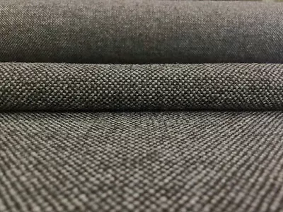 4.75 Yds Maharam Kvadrat Hallingdal 368 Brown & Gray Wool Upholstery Fabric AU • $152