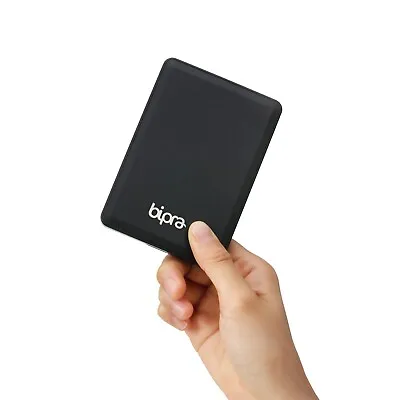 Bipra 100GB 2.5 Inch USB 3.0 Mac Edition Slim External Hard Drive - Black • £17.95