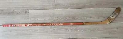 Vintage 1973-74 Jofa AB Sandströms Hook Wood Hockey Stick 8006 55 Super Glas • $69.99