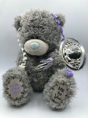 Official Me To You Tatty Teddy 18th Birthday Bear Grey Plush Stuffed Toy Animal • $14.35