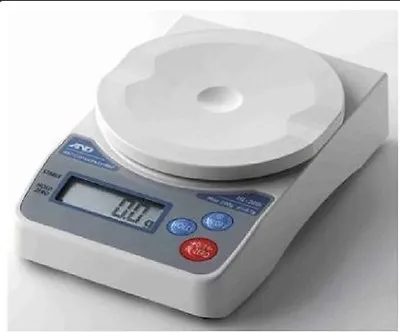A&D HL-2000i Lab BalanceCompact Portable Scale 2000 G X 1gBattery OperatedNew • $99