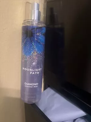 (1) Bath & Body Works MOONLIGHT PATH Diamond Shimmer Fragrance Mist 8oz NEW • $22