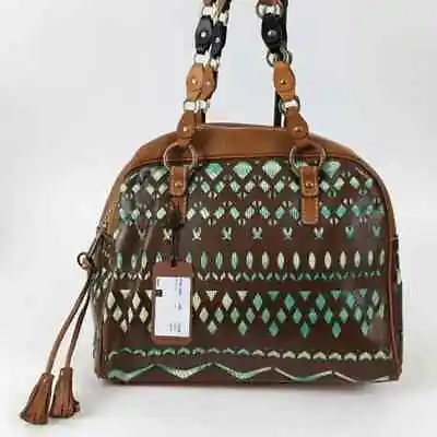 NWT Missoni Designer Leather Cutout Shoulder Bag Bohemian • $214
