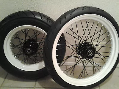 1999 40 Spoke 16 & 21 Sportster Nightster Custom Wheel Set Powder Coated • $1360