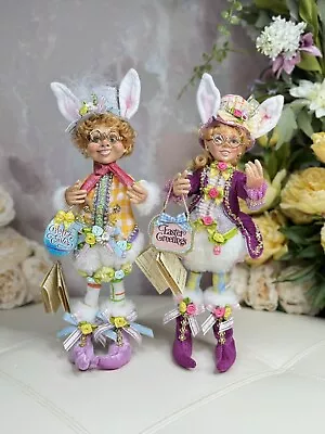 Mark Roberts 15” Easter Elfin Girl #58 Of 400 & Boy #152 Of 500 Limited Edition • $279.99