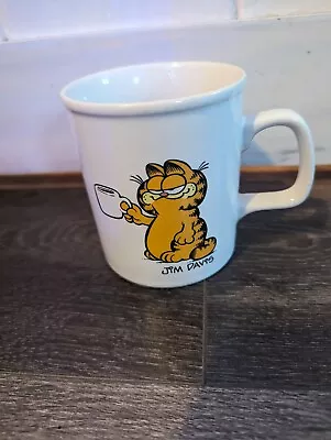 Vintage Garfield The Fat Cat Coffee Mug Healthy Herbal Tea 17 • $24.99