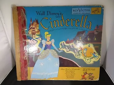 Vintage Walt Disney's Cinderella Book 1949 (No Albums) • $5