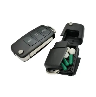 Creative Dummy Car Key Mini Hidden Safe Box Secret Compartment Stash Box Empty C • £7.99