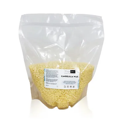 Candelilla Wax Pellets - Vegan Wax Alternative - Various Sizes Available • £5.95