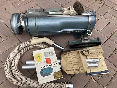 $125 • Buy 1957 Electrolux Automatic  E  Vacuum With Manual And Attachments. Clean, Works