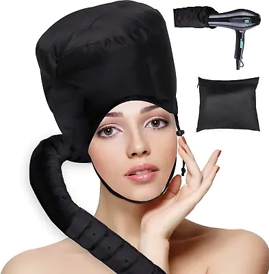 Bonnet Hood Hair Dryer For Home & Salon Use Portable Hair Dryer Cap • £6.99