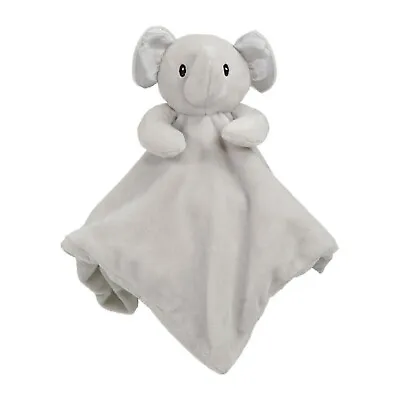 Baby Comforter Security Blanket Teddy Elephant Newborn Infant Boys Girls Snuggle • £7.79